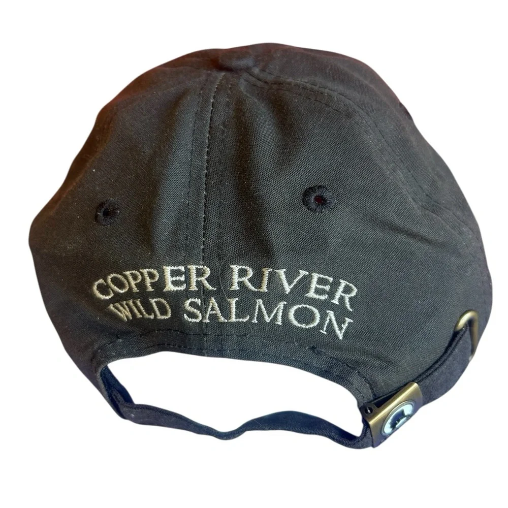 Vintage Cordova Alaska Embroidered Cap-New old stock Salmon uNISEX